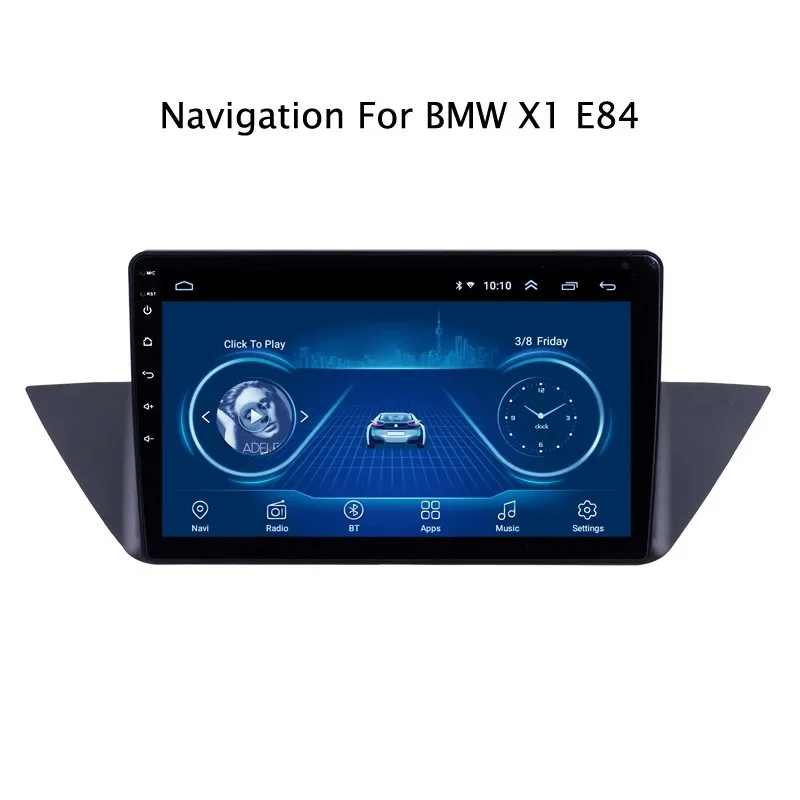 Ectwodvd 10 1 дюймов Andriod 8 Автомобильный gps навигация для BMW X1 E84 2009 2013 автомобильный DVD