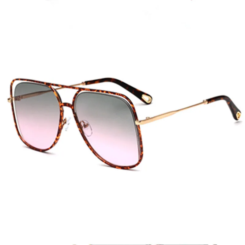 HBK унисекс солнцезащитные очки-авиаторы Modis Oculos De Sol feminino Роскошные Для женщин Брендовая Дизайнерская обувь Винтаж солнцезащитные очки с леопардовым принтом UV400