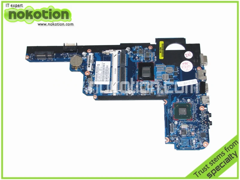 

NOKOTION 656092-001 Laptop motherboard for HP DM4-2000 with I3-2310M HM65 HD3000 Mainboard ful tested