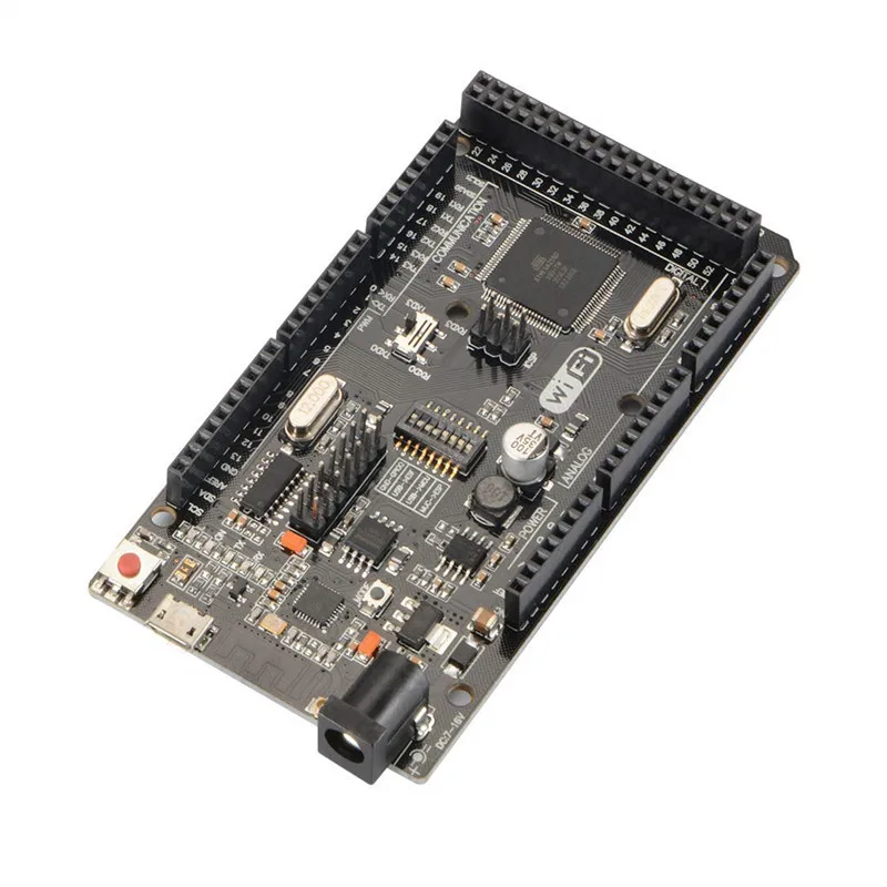 Mega2560 + WiFi R3 ATmega2560 ESP8266 32 Мб USB TTL памяти CH340G совместим с Arduino Mega NodeMCU для WeMos