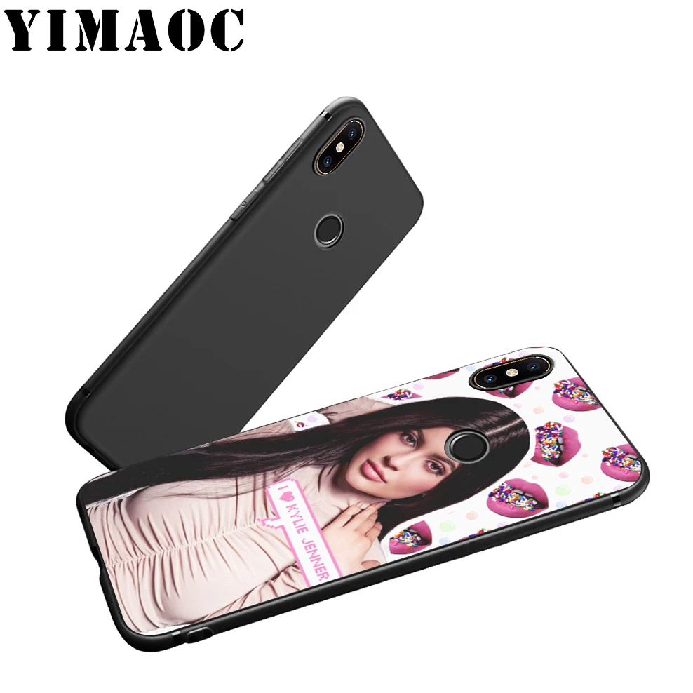 Мягкий силиконовый чехол YIMAOC Kylie Jenner Beaty Girl для Xiaomi Redmi Note 9 Mi 8 Se 7 6 6A A1 A2 4X 4A 5A 5 MAX 3 MiA1 |