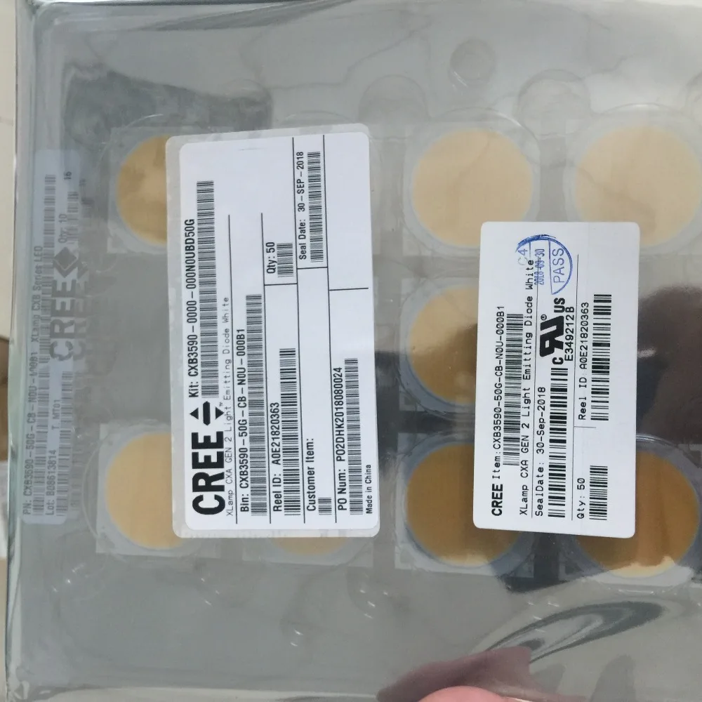 COB светодиодный Grow светильник CREE CXB3590 CXB 3590 3000K 3500K 5000K 12000LM оригинальный чип высокой
