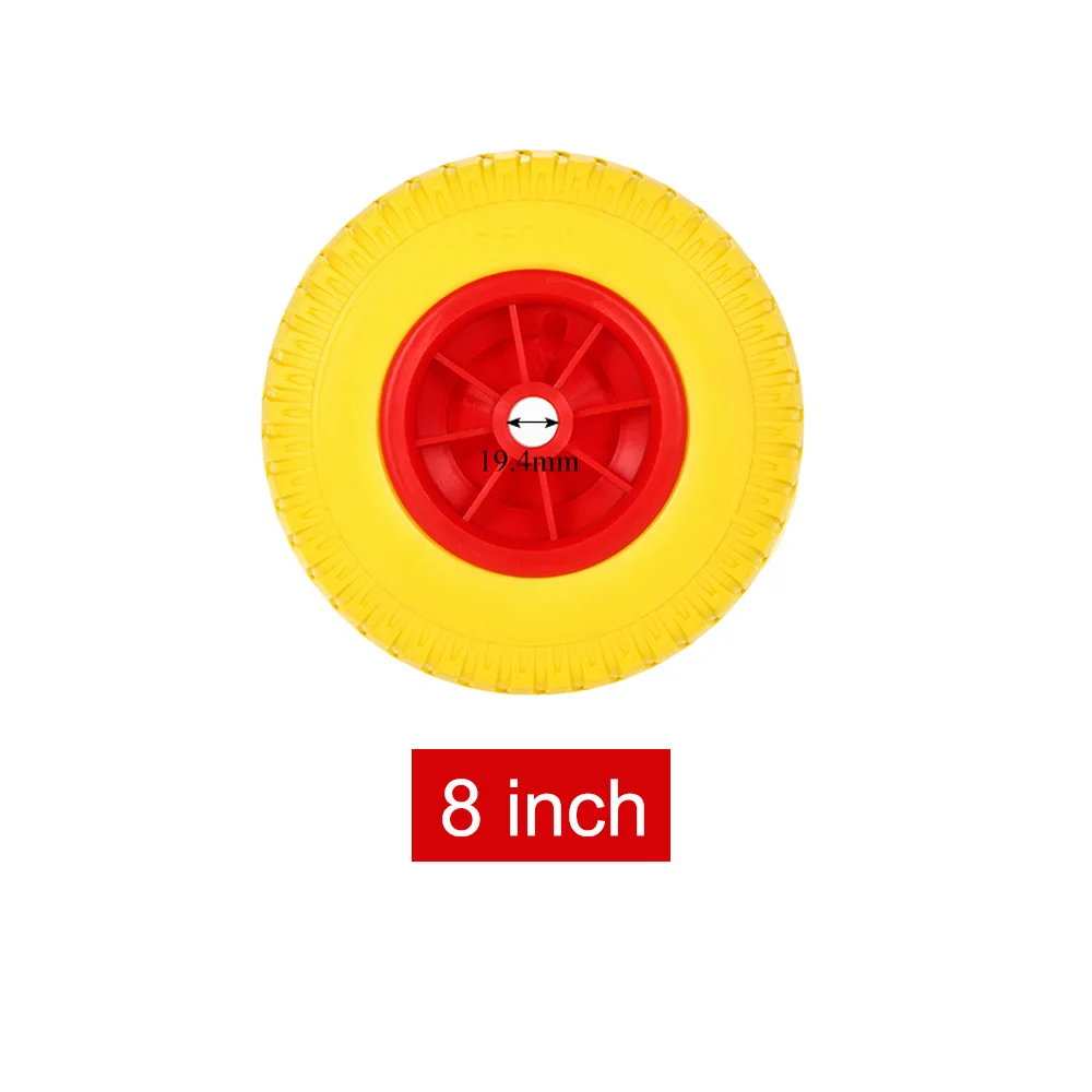 8 inch 1PC Каяк Перевозчик тележка прицеп Транспортная Тележка колеса для водных видов спорта каноэ Jon лодка Замена колеса каяк автомобильный стеллаж шины Долли - Цвет: 8 inch 1PC