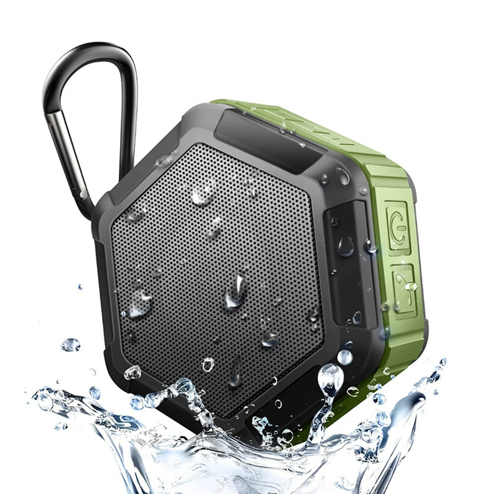 Aimitek Портативный Мини Bluetooth динамик беспроводной водонепроницаемый IP65 сабвуфер