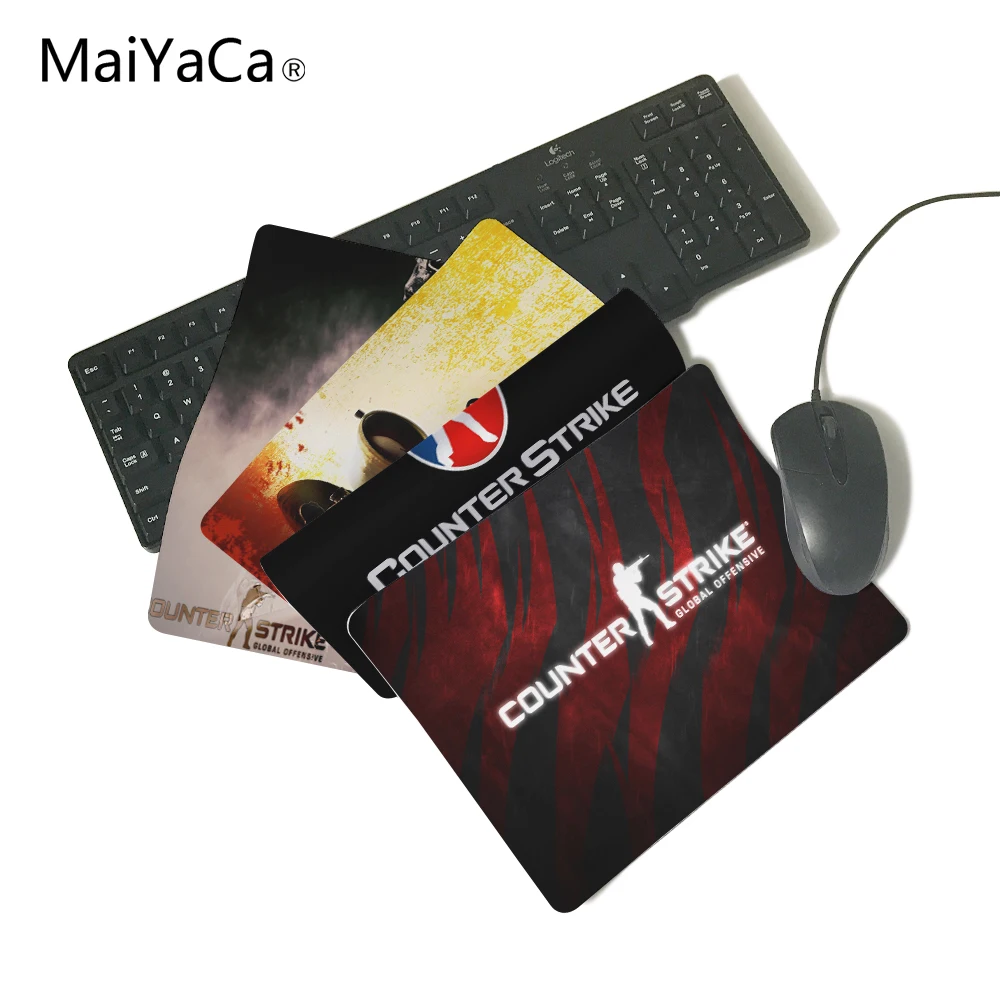 MaiYaCa Counter-Strike Global оскорбительные обои игровой прямоугольник Силиконовый прочный Мышь Коврик для компьютерной Мышь коврик