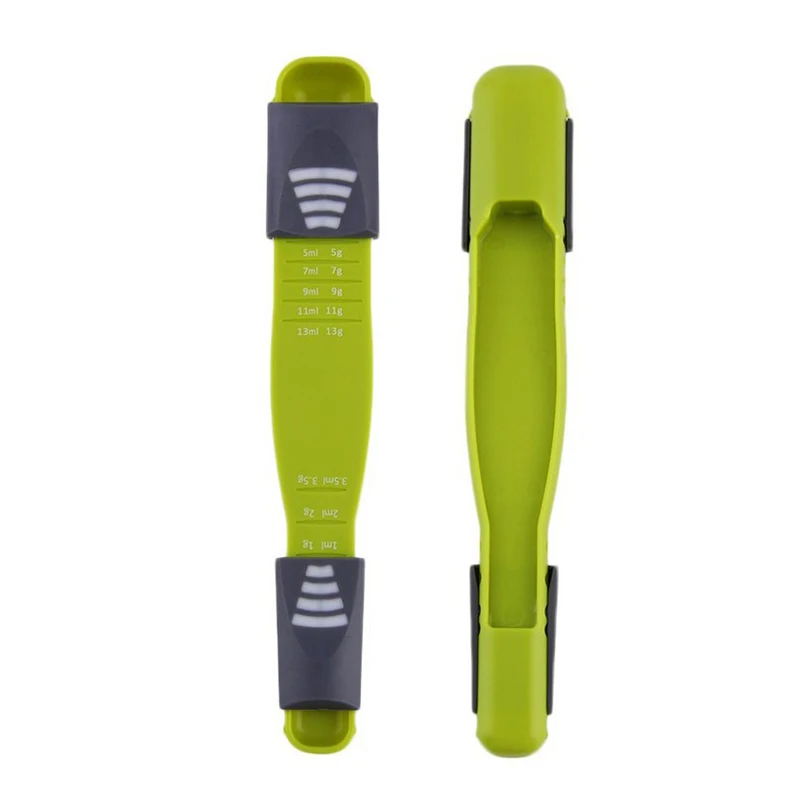 Plastic Eight Speed Scale Spoon Measuring Adjustable Quantitative Coffee Mik Kitchen Tools Gadgets | Дом и сад