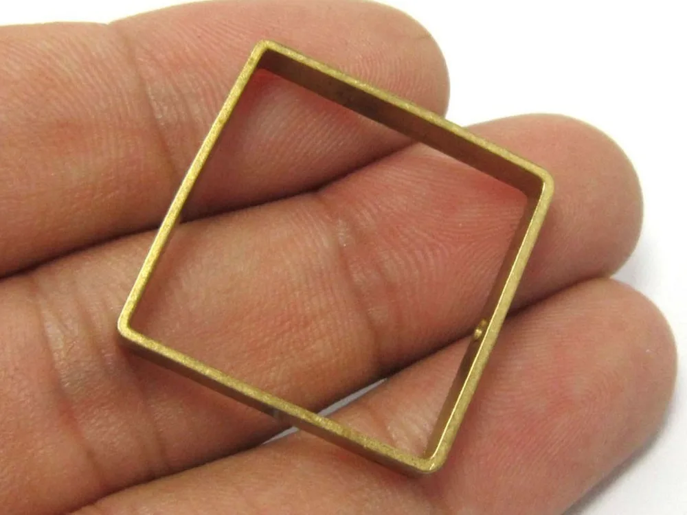 

20 шт латунные подвески, квадратные подвески для сережек, аксессуары для сережек, 25x4 мм, латунная фурнитура для изготовления ювелирных издел...