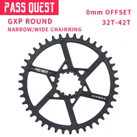 pass quest gxp round mtb narrow wide chainringchain ring 32t 42t bike bicycle chainwheelchain wheel crankset 0mm offset
