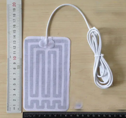 5 В USB нагревательный элемент Нагреватель пленки 8*13 см для теплых ног