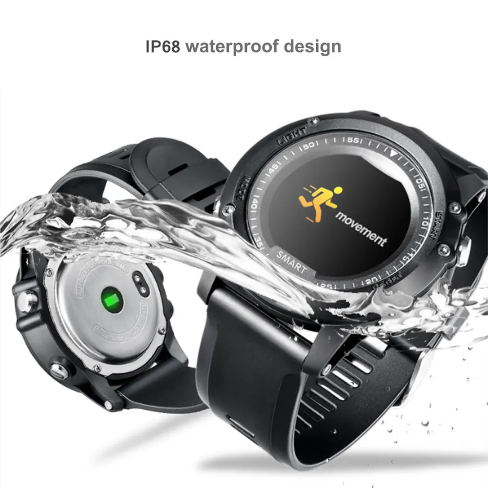 T2 Bluetooth IP68 Водонепроницаемый 0 95 дюйма Цвет Экран монитор сердечного ритма