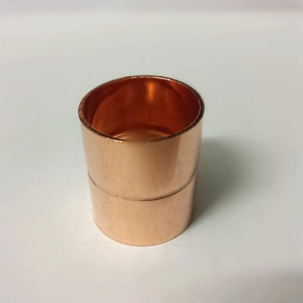 

1/2" 12.7mm red copper Coupling/Straight Coupling brass fitting refrigeration parts air condition fittings pipe fitting