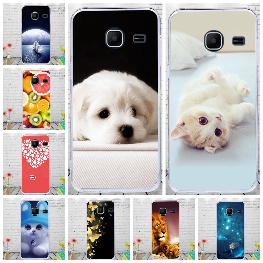 J&ampR Transparent Phone Cover For Samsung Galaxy J 1 mini prime J106F SM-J106F/DS SM-J106H/DS 4.0&quot Case Silicone Soft TPU Shell |