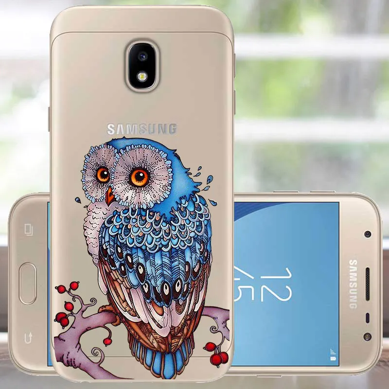 Чехол для Samsung Galaxy J3 2017 силиконовый чехол бампер j330F милый чехол|Бамперы| |