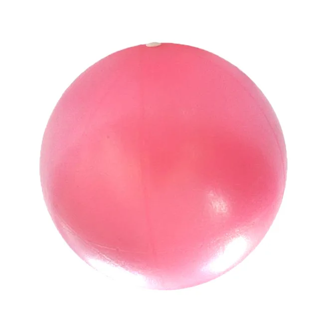 pink Спортивные мячи для йоги бола Пилатес фитнес спортзал фитбол для баланса УПРАЖНЕНИЙ пилатес тренировки Массажный мяч 25 см ядро тренировок в помещении - Цвет: pink