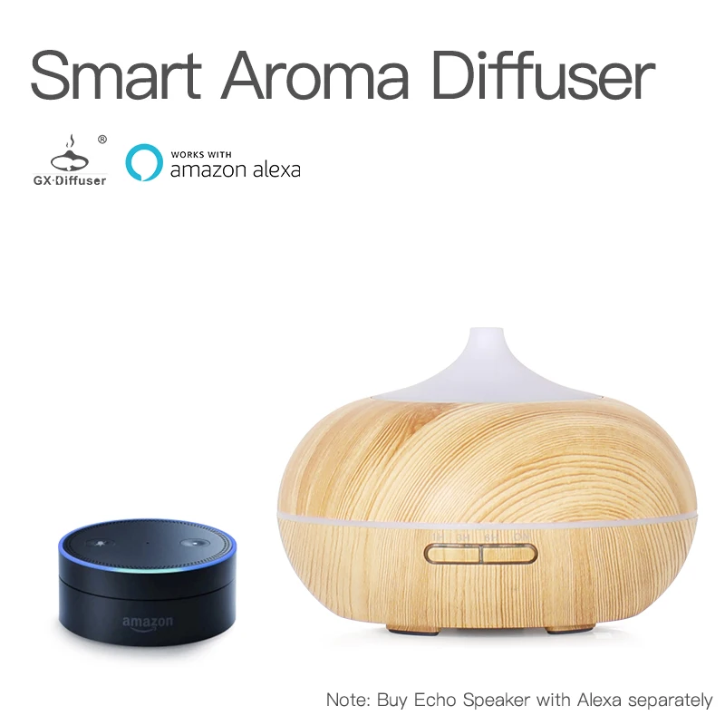 GX. Diffuser LED &amp Timer Settings Aroma Smart Wifi эфирное масло Ароматический диффузор