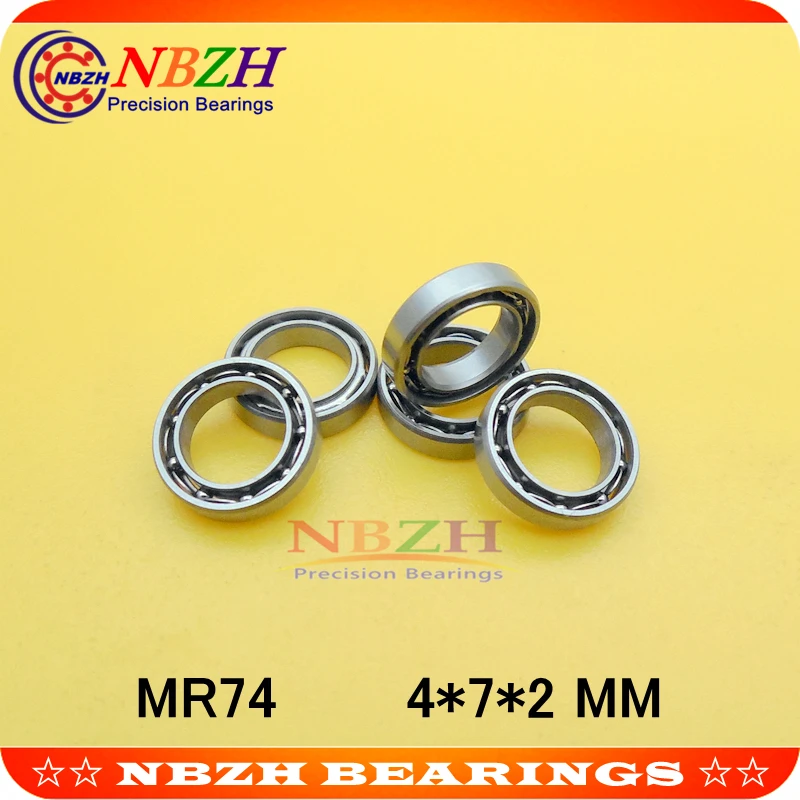 NBZH Бесплатная доставка Миниатюрный подшипник MR74 MR74Z открытый/одиночный