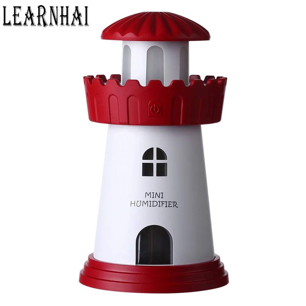LEARNHAI 150 мл Маяк ультразвуковой увлажнитель воздуха USB DC5V диффузор портативный