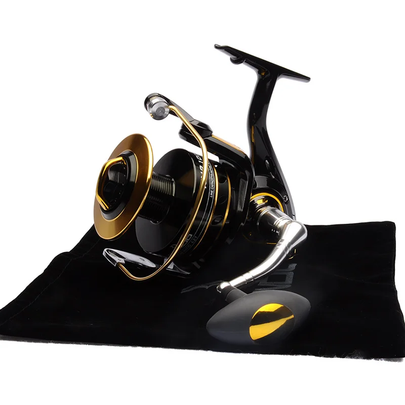 Большая игровая Рыболовная катушка спиннинговая 10000 11BB 4 2: 1 передний фрикцион BANDO