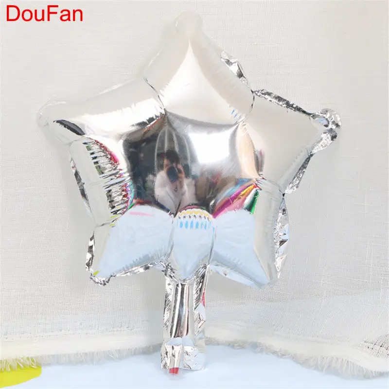 

Christmas Pentagram Balloon star Wedding Large aluminum Foil Air Balloons Inflatable gift Birthday Party Decoration 10 inch