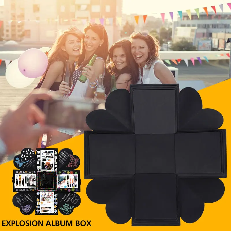 DIY Love Explosion Box подарок на день Святого Валентина сюрприз Свадебная коробка День