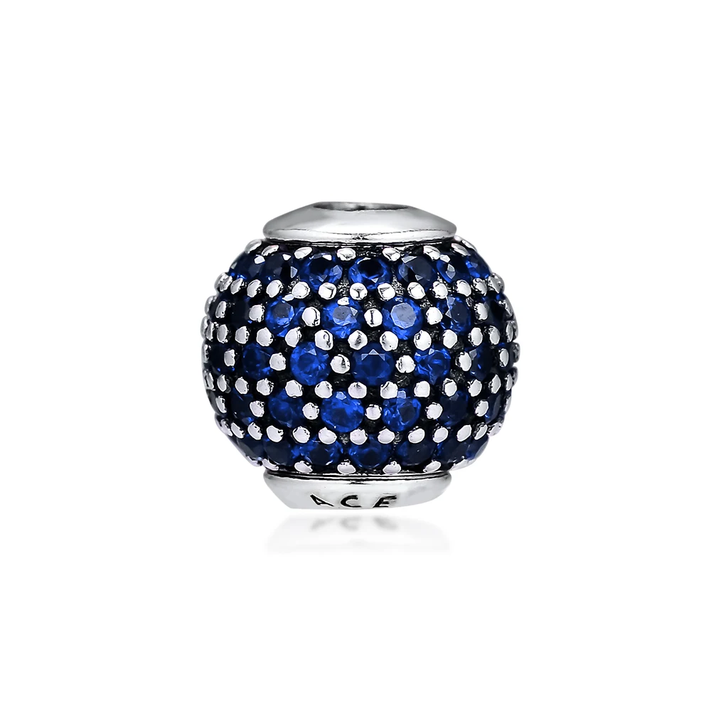 Подходит для Pandora Essence браслеты с фианитом мира серебряные бусины 925 пробы