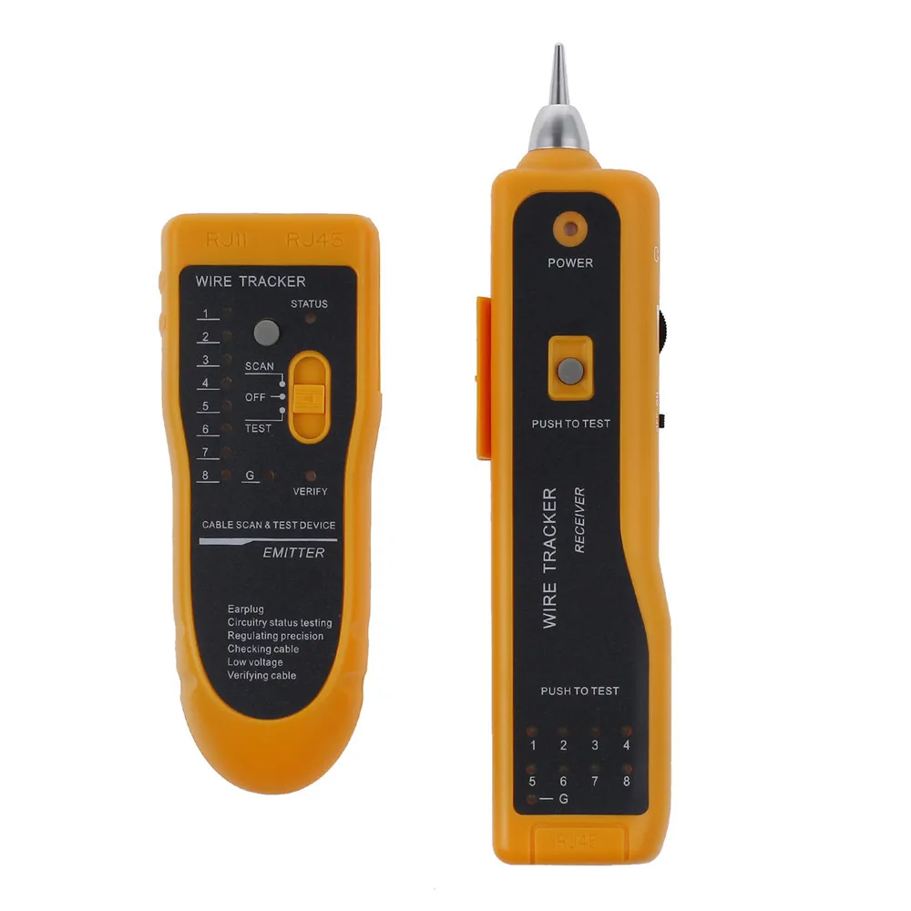 RJ11 RJ45 Cat5 Cat6 трекер телефонных проводов с тонером для наушников Ethernet LAN Сетевой