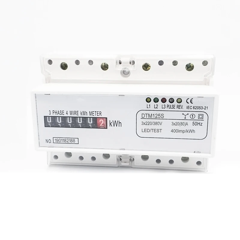 ЖК-дисплей liquid crystal 220 V 230 V 380 V 5-100A 50 Гц 60 Гц 3* AC220/380 V 3* AC230/100 V три фазы два-выход измеритель мощности ваттметр кВтч