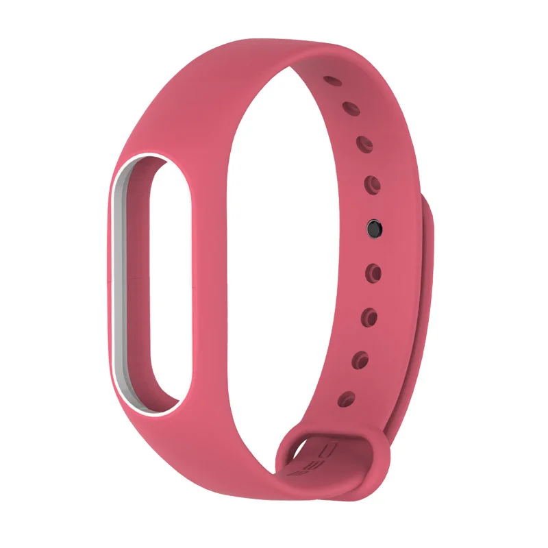Для mi Группа 2 ремешок для Xiaomi Браслет ремни замена силиконовые Smart Band красочные