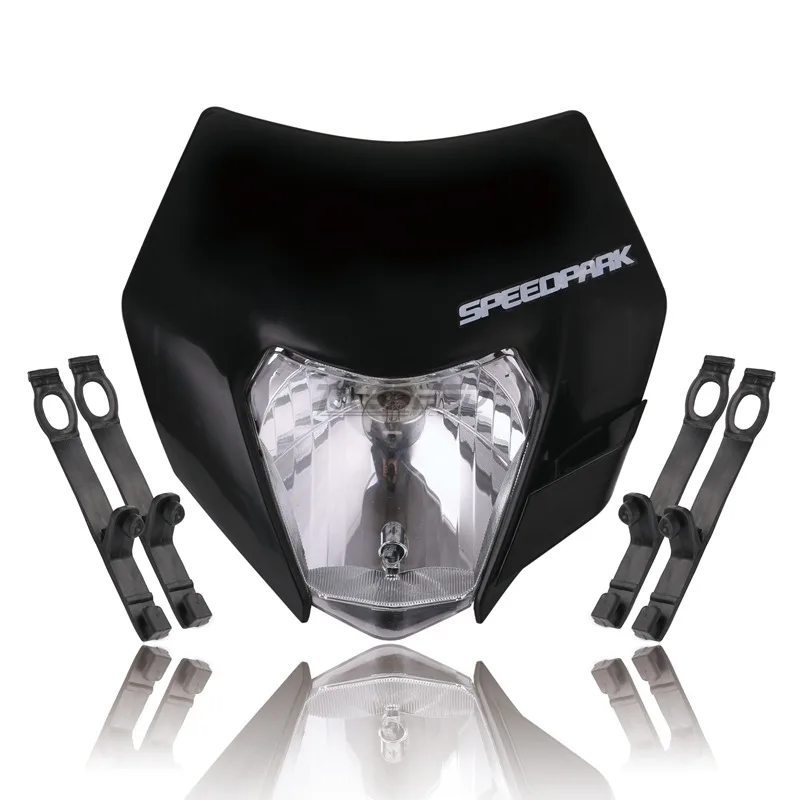 Налобный фонарь универсальный обтекатель для KTM Dirt Pit Bike Motorcross Supermoto SX F EXC SMR MX XC Moto