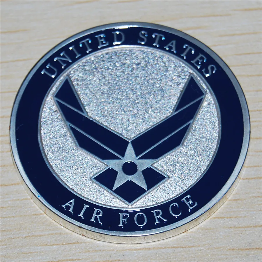 Бесплатная доставка 5 шт./лот США. База ВВС Nellis база Thunderbirds USAF Challenge Coin|us coins|coin coinslot