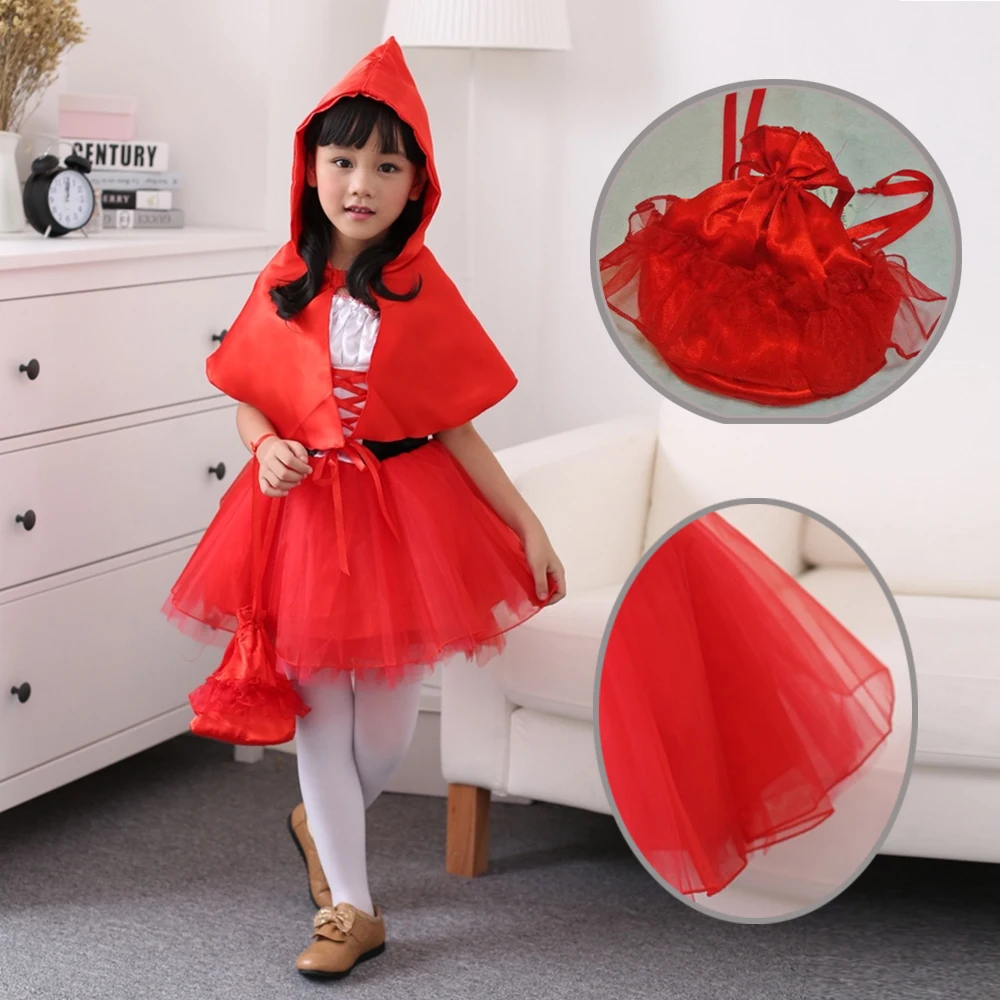 Новинка 2017 года детский красный костюм для костюмированной вечеринки с