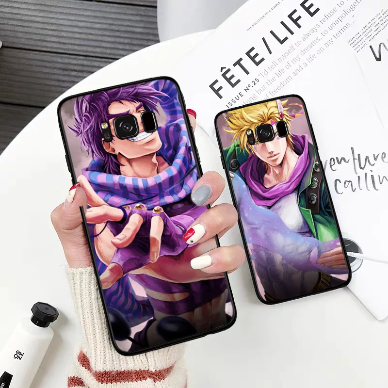 Новинка силиконовый чехол JoJo Jackson Joestar для Samsung S6 Edge S7 S8 Plus S9 S10 S10e M10 M20 M30 M40 |