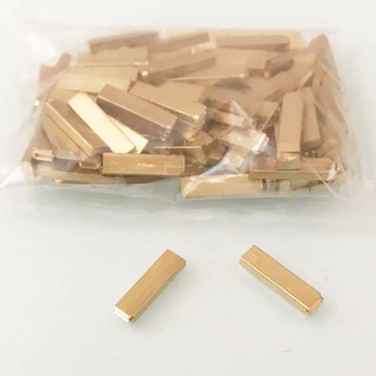 

copper 2*3*15mm roller stamping letters to print for printing