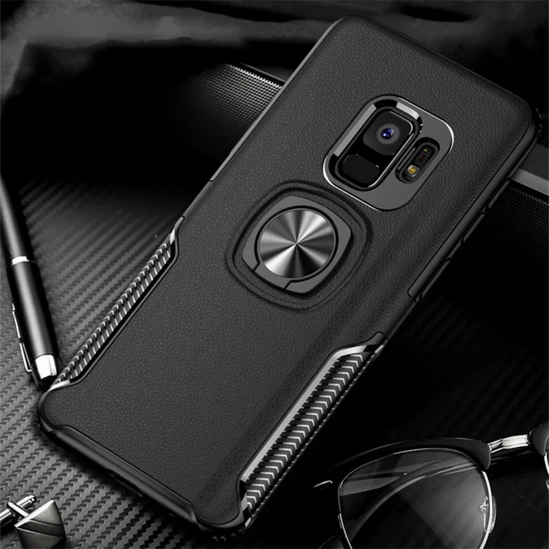 Black Для samsung Galaxy Note 10 Plus. S8.S9. S10 Plus. S10e. Чехол s противоударный тонкий защитный чехол samsung Note 10 8 9 Plus чехол - Цвет: Black