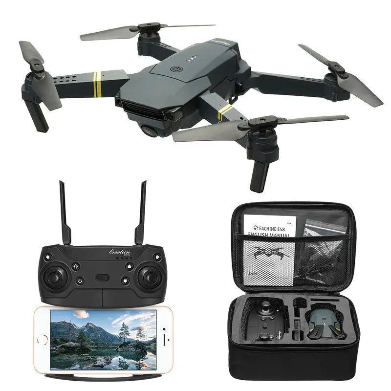Wi Fi FPV с широкоугольной HD камерой режим высокой фиксации складной ручной RC
