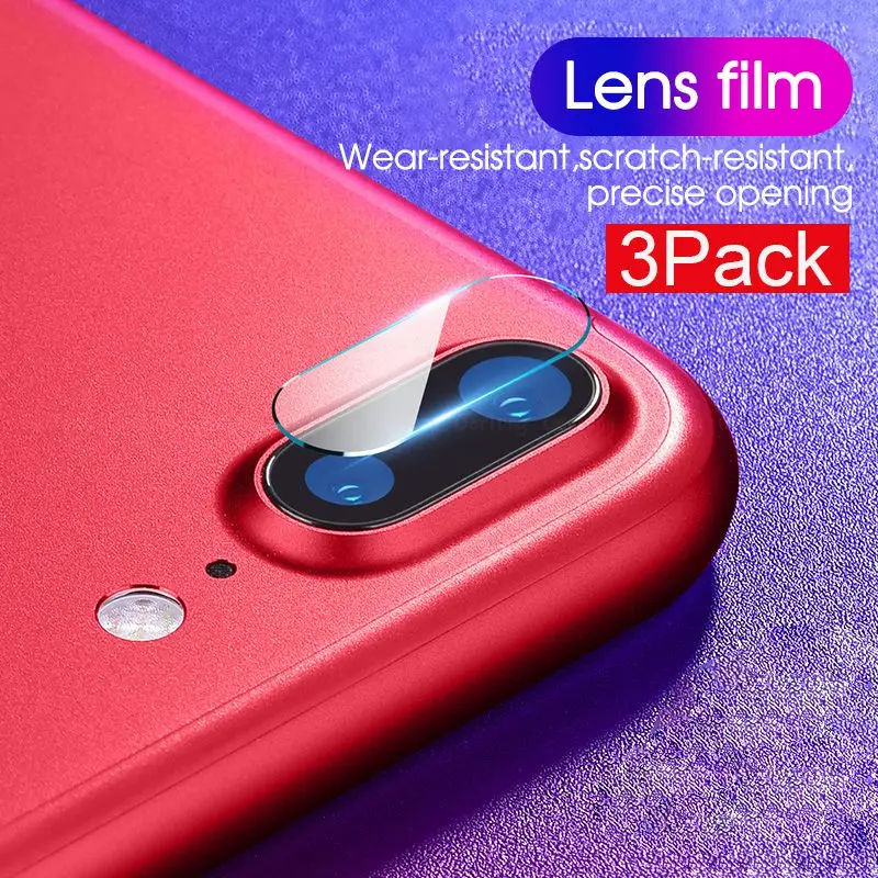 Закаленное стекло для объектива камеры iPhone SE XR Xs 11 Pro Max 7 8 Plus Защитная пленка