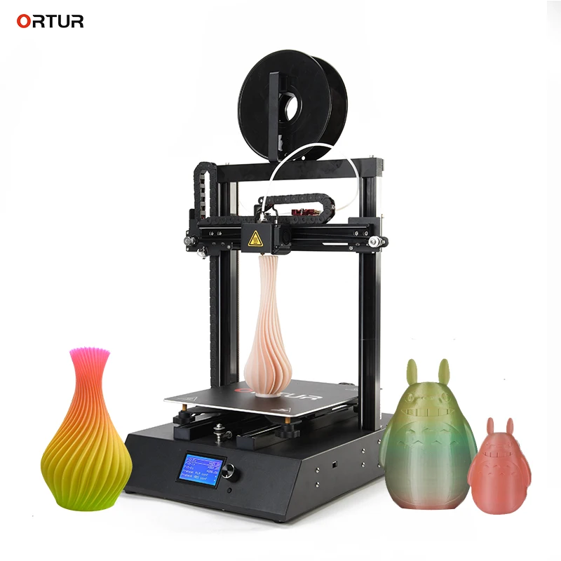 Ortur4 металлический 3d принтер с защитой от огня корпус из углеродистой стали 12864 ЖК