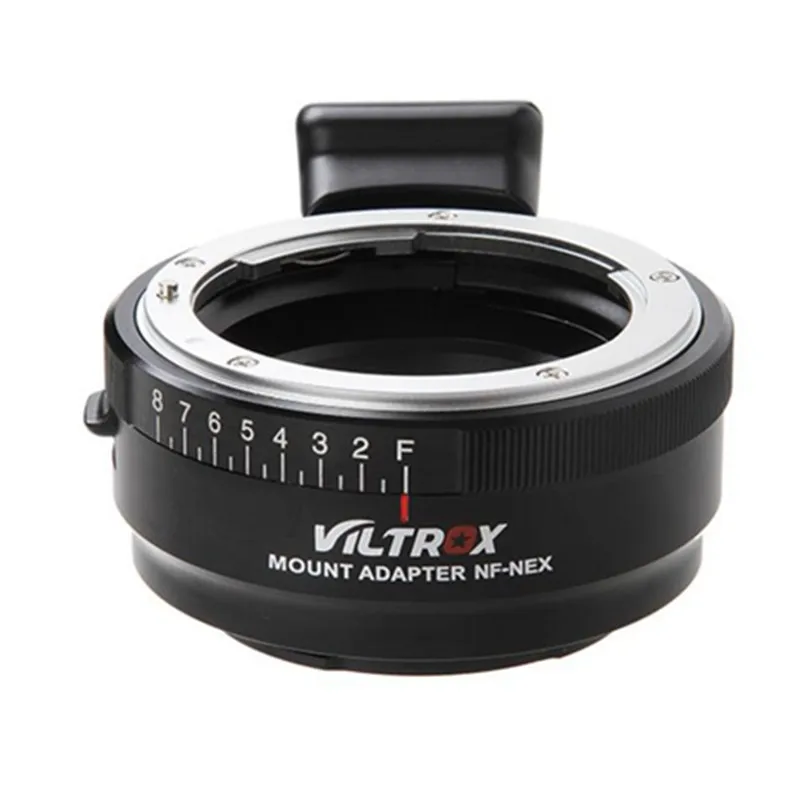 Адаптер для объектива Viltrox с кольцом диафрагмы штатива Nikon F NF-NEX AI G объектив Sony E