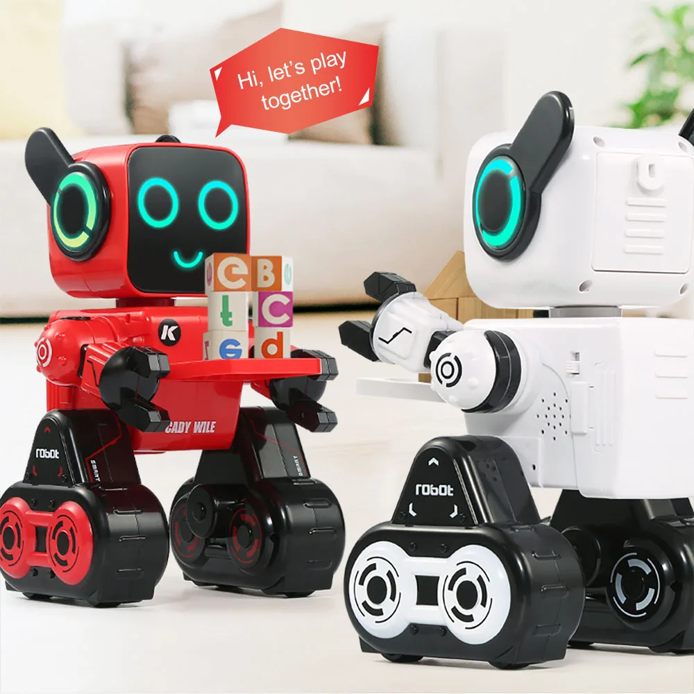 Новый мальчик и девочка Смарт-Электрический робот RC пульт дистанционного