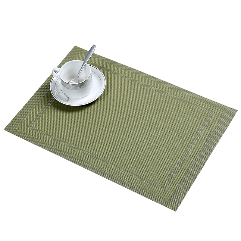 Double Frame PVC Western Cushion Japanese European Heat Insulation Table Environmental Protection | Дом и сад