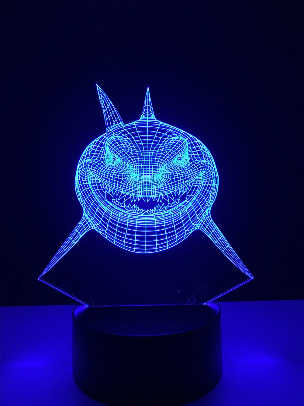 GAOPIN Творческий Животные Акула в форме 3D лампа светодиодный USB вечерние