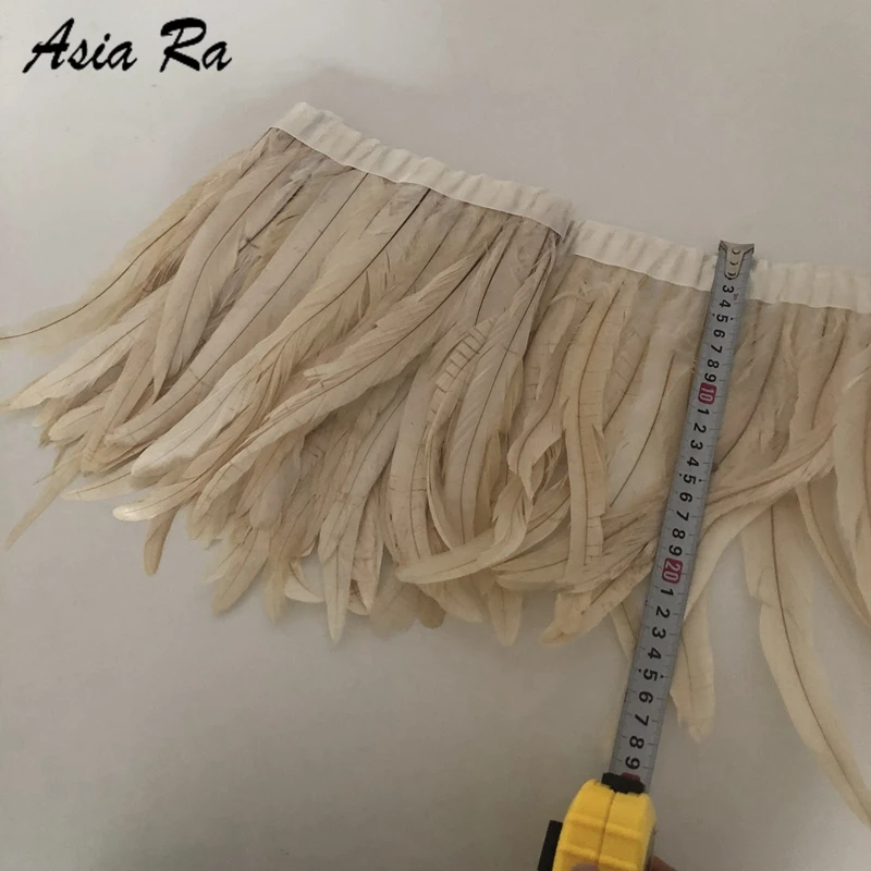 20-25 см в белом и петушиные хвосты перо планки 10 м diy сценическое платье для сцены