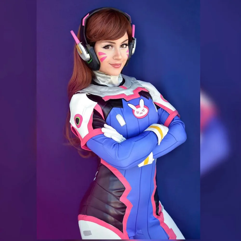 Наручные часы D.va сексуальный костюм лайкра спандекс боди Dva Hana Песня Косплей