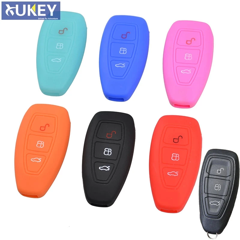 3 кнопки подходят для FORD FIESTA FOCUS MONDEO KUGA ESCAPE C MAX ECOSPORT S GALAXY дистанционный ключ