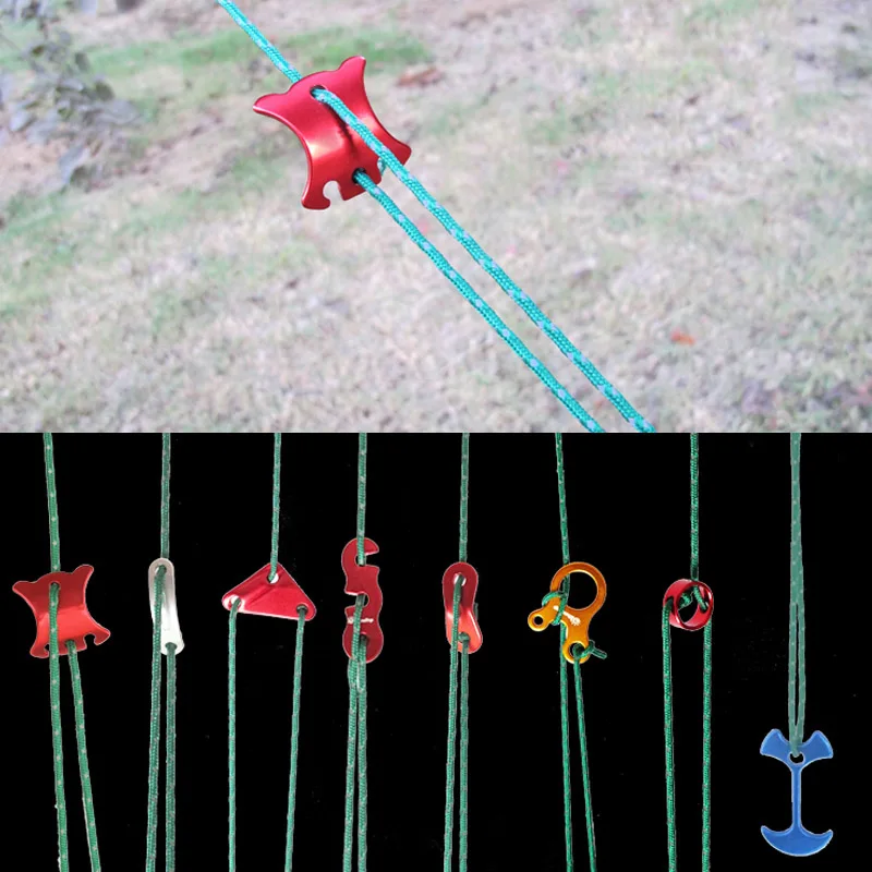 

High 15M Reflective String Windproof Camping Tent Rope Diameter 2.5mm Awning Canopy Guy Line DOG88