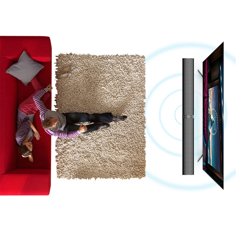 JY аудио Съемная телевидение ТВ Sound Bar DSP стерео звук коробка с Bluetooth колонки