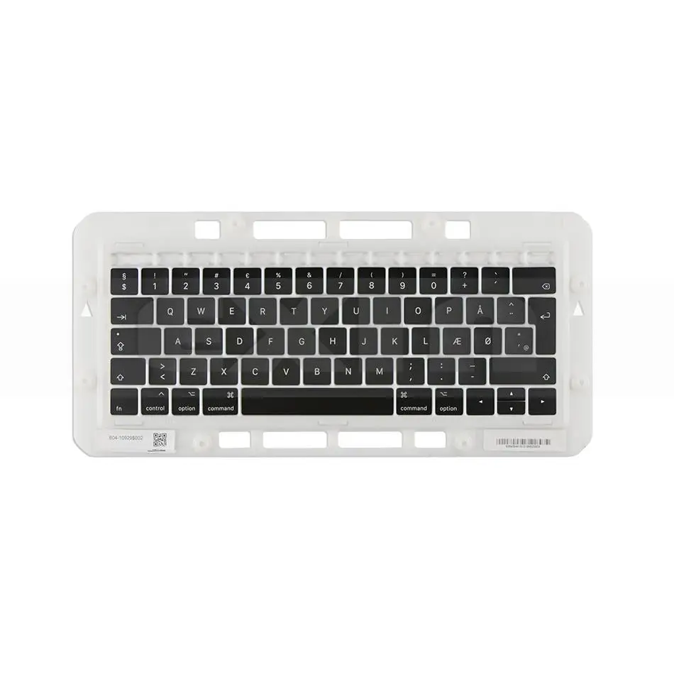 Клавиатура для ноутбука A1989 A1990 клавиши с датской клавиатурой Apple Macbook Pro Retina 13 15
