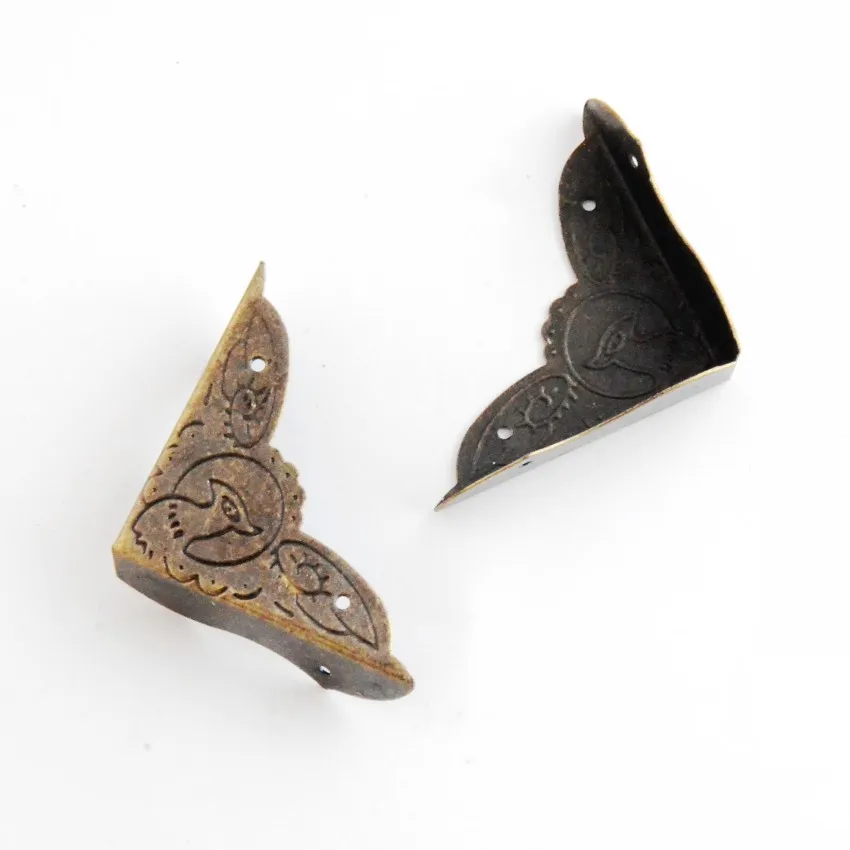 Бесплатная доставка 8 шт. Античная бронзовая Подарочная коробка для ювелирных