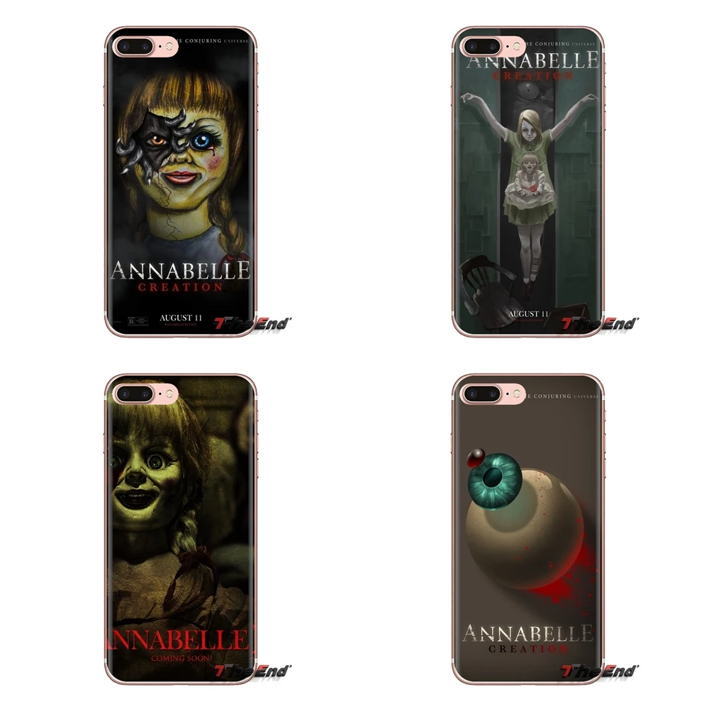 Прозрачный мягкий чехол Annabelle Creation для Huawei Nova 2 3 2i 3i Y6 Y7 Y9 Prime Pro GR3 GR5 2017 2018 2019 Y5II Y6II |