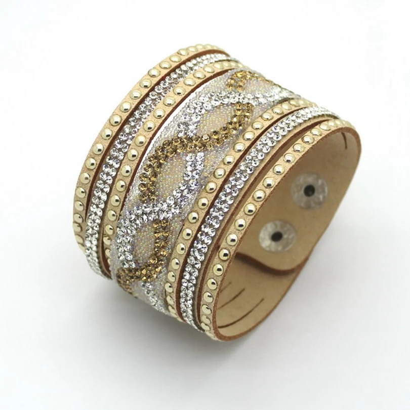 Новинка 2017 модные кожаные браслеты ручной работы для женщин индивидуальная